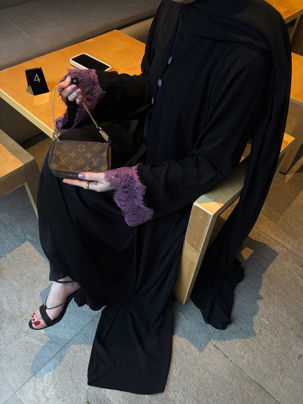 Ayla Black Abaya