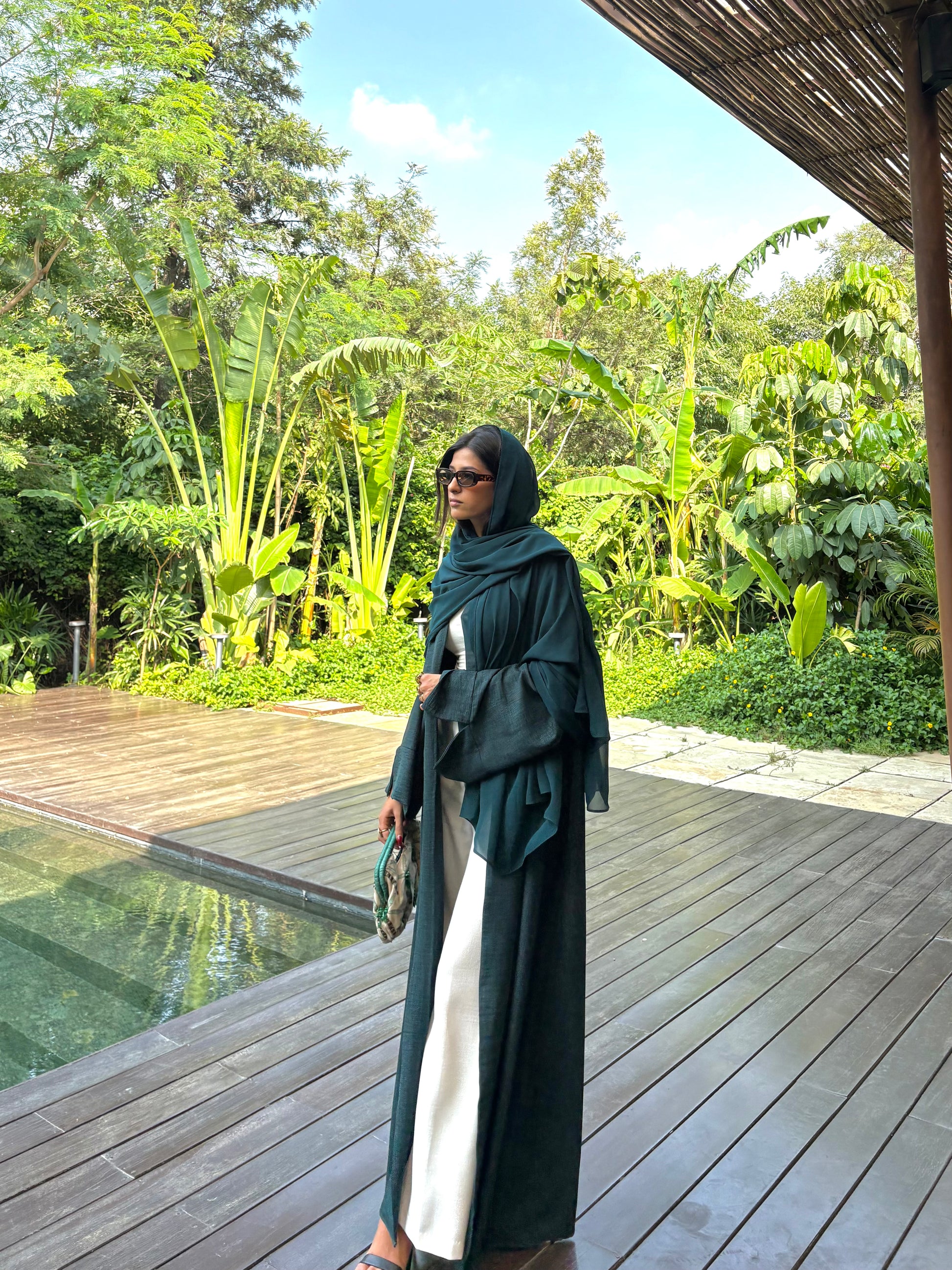 Khayal Abaya (Green)