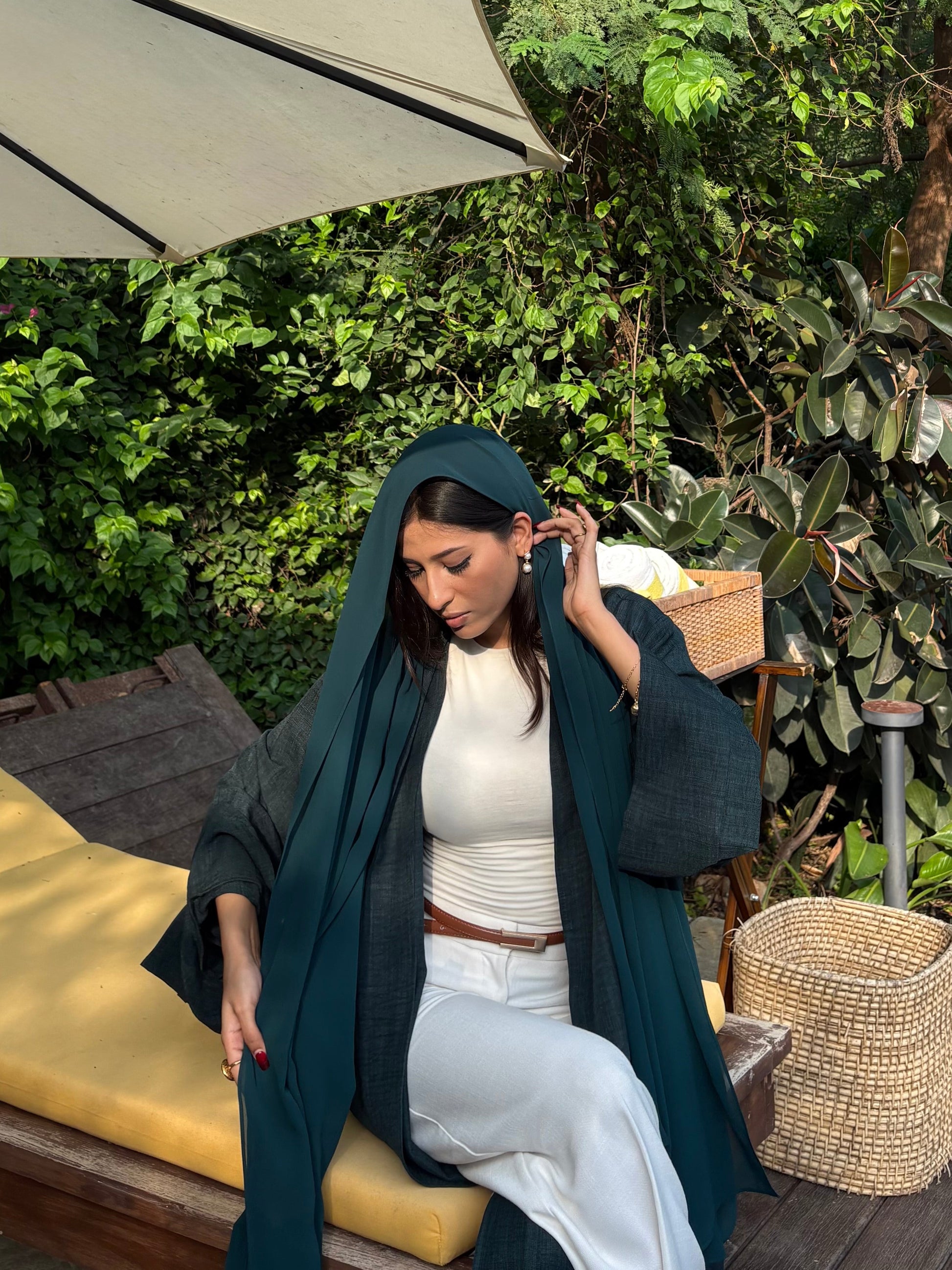 Khayal Abaya (Green)