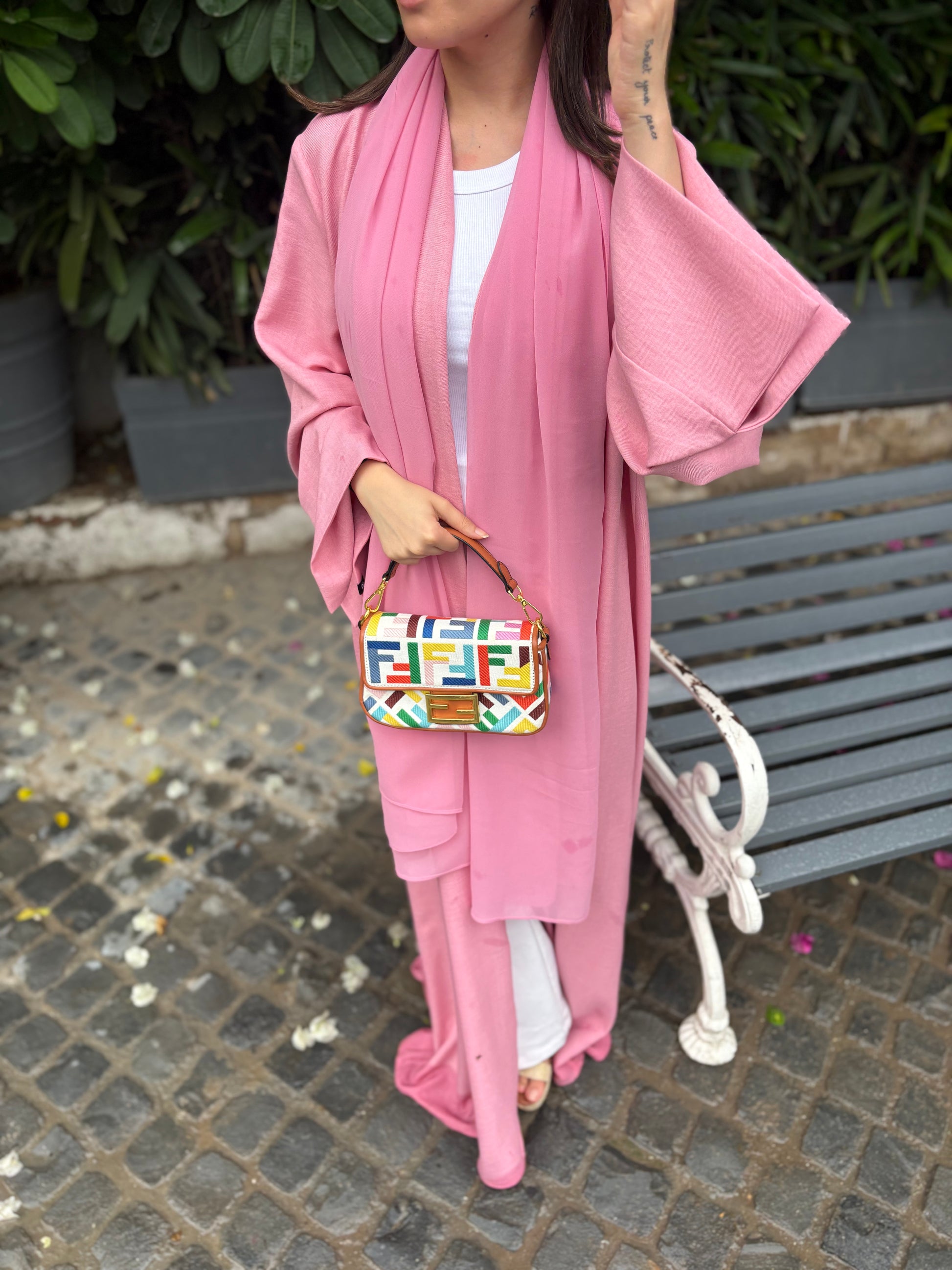 Khayal Abaya (Pink)