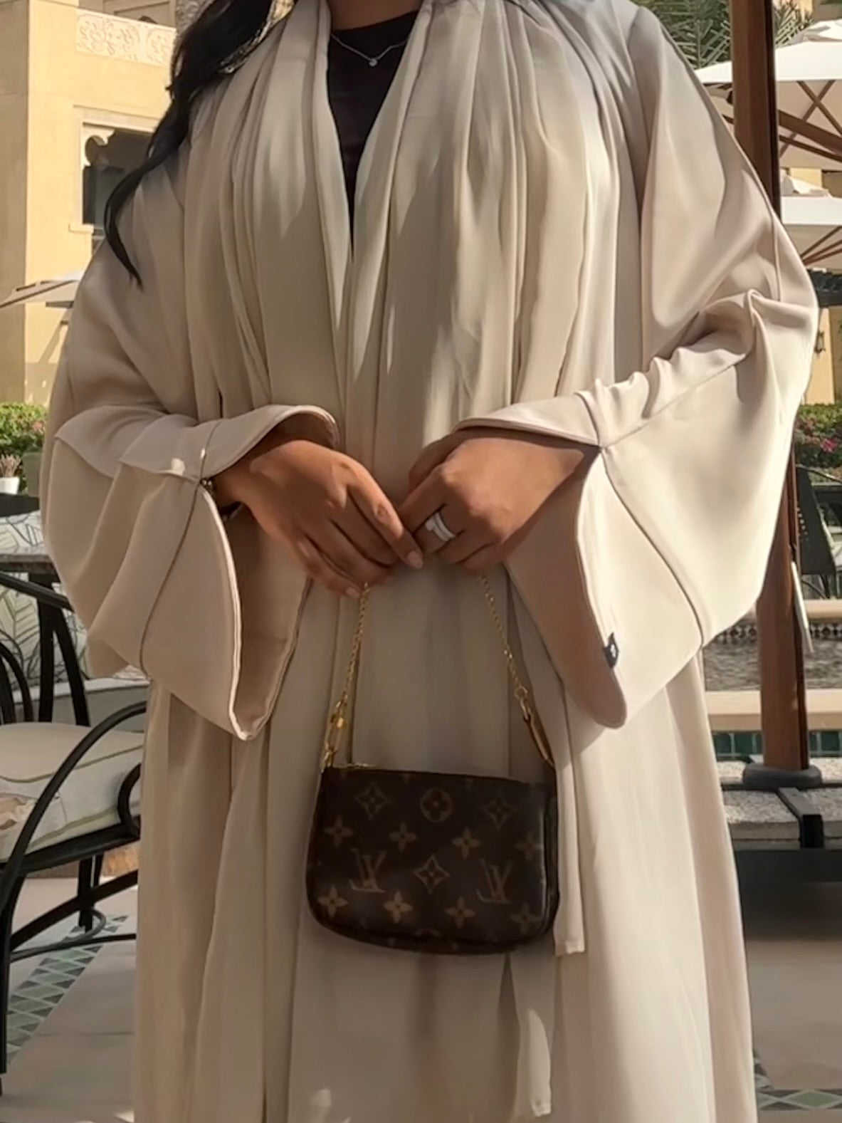 Feriha Satin Abaya