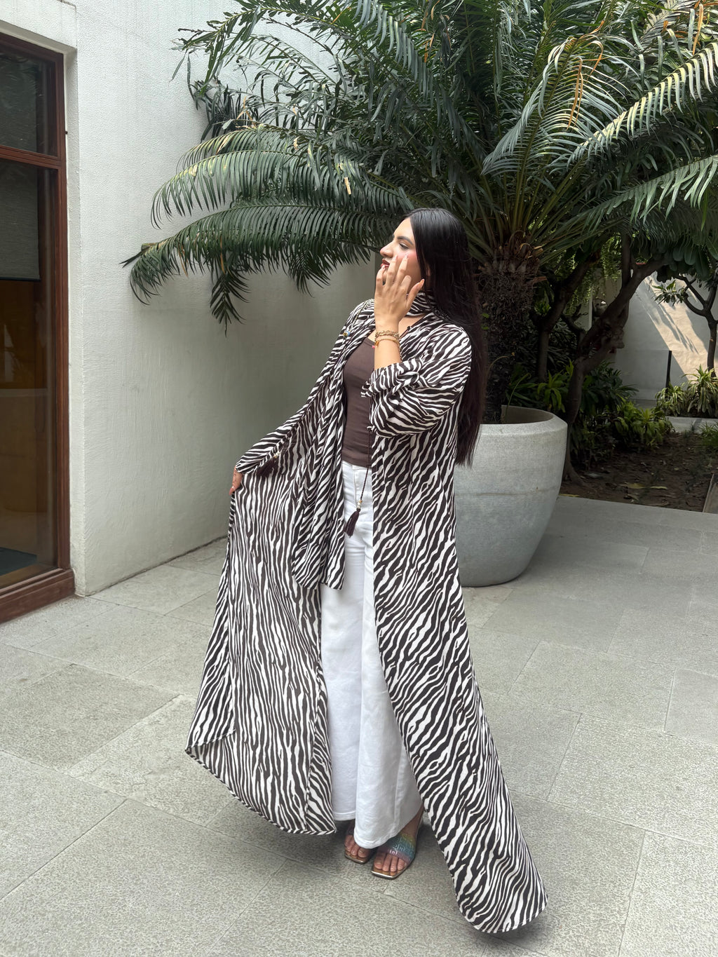 Chelsea Printed Abaya