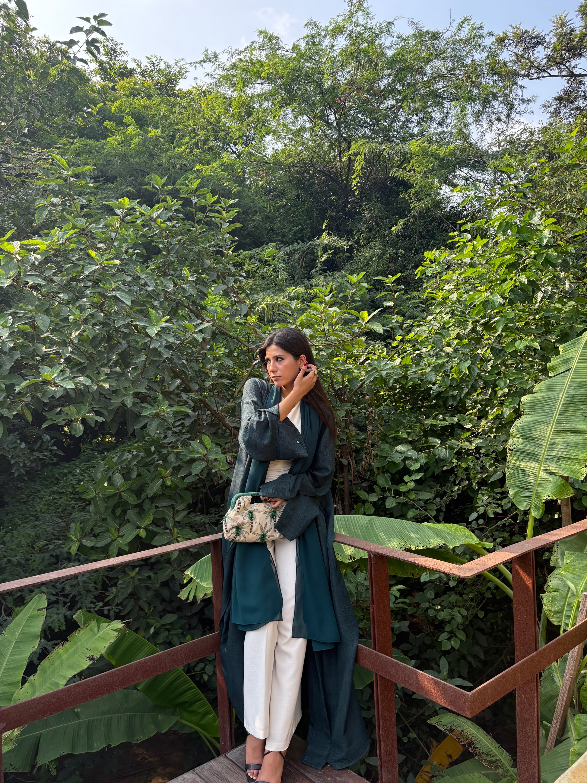 Khayal Abaya (Green)