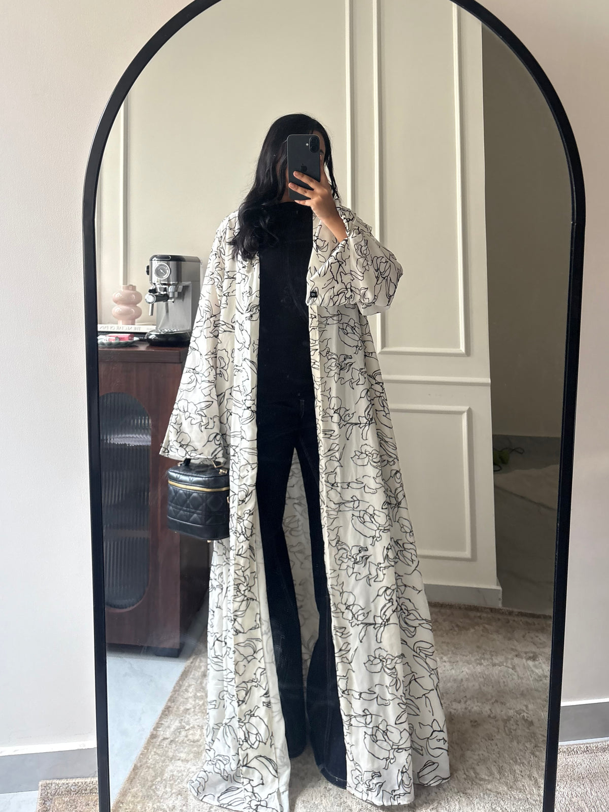 Asiya Printed Abaya