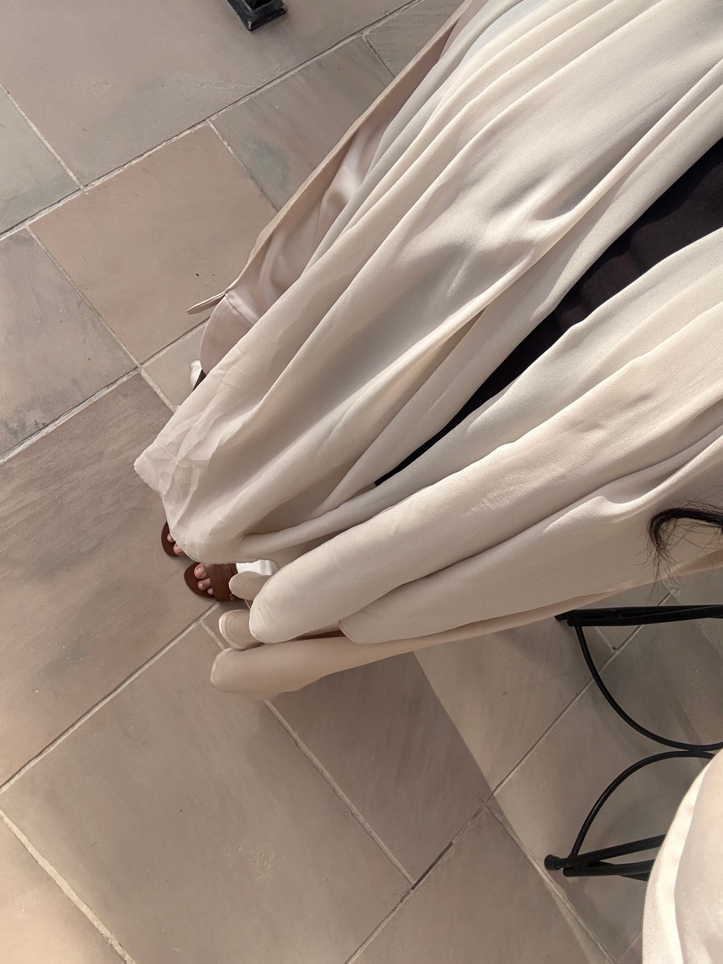 Feriha Satin Abaya