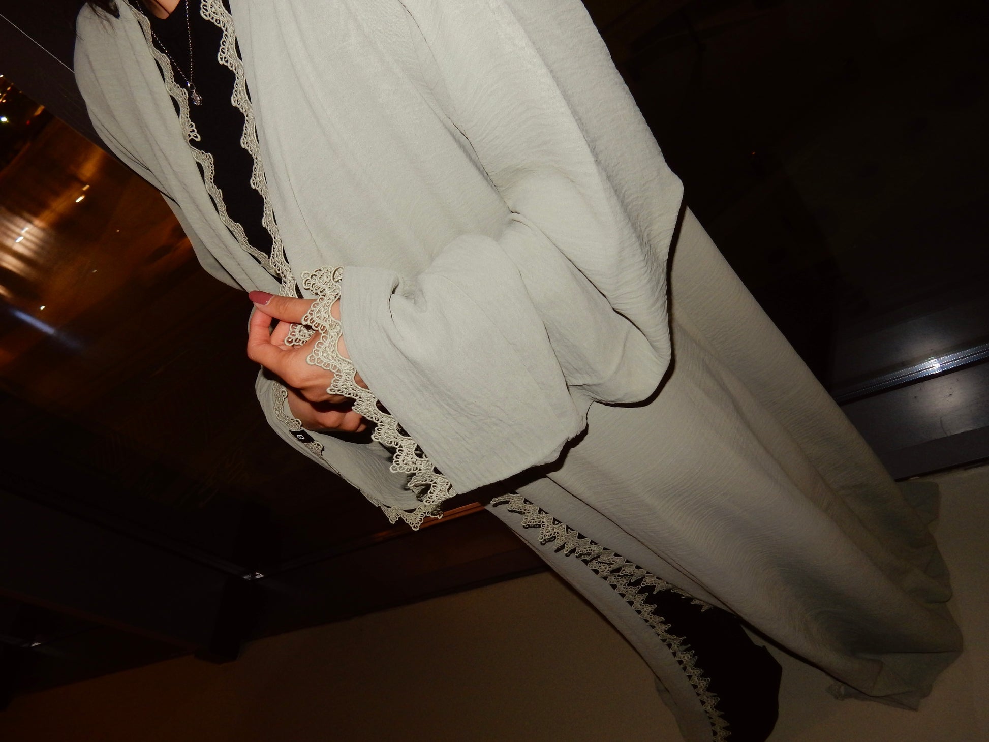 Zeitoon Lace Abaya