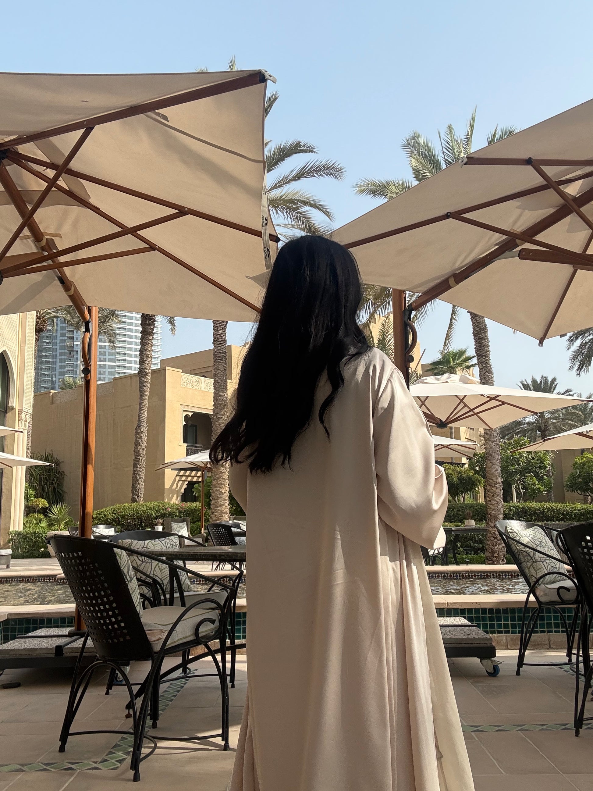 Feriha Satin Abaya