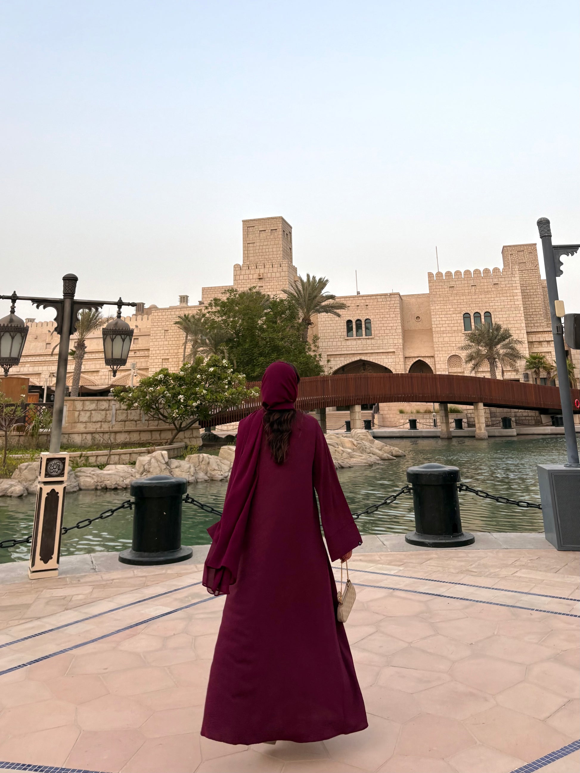 Hessa Buttoned Abaya