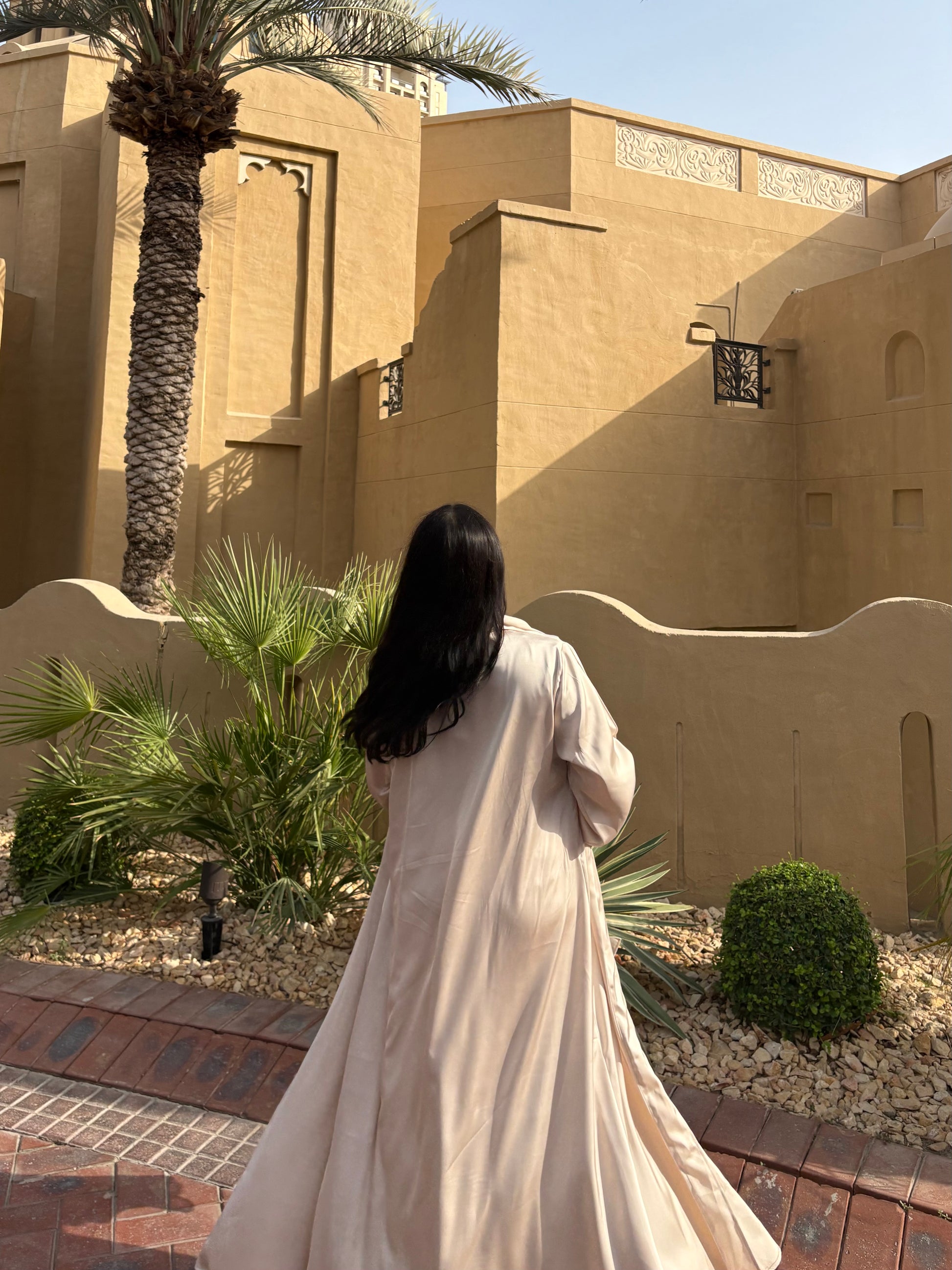 Feriha Satin Abaya