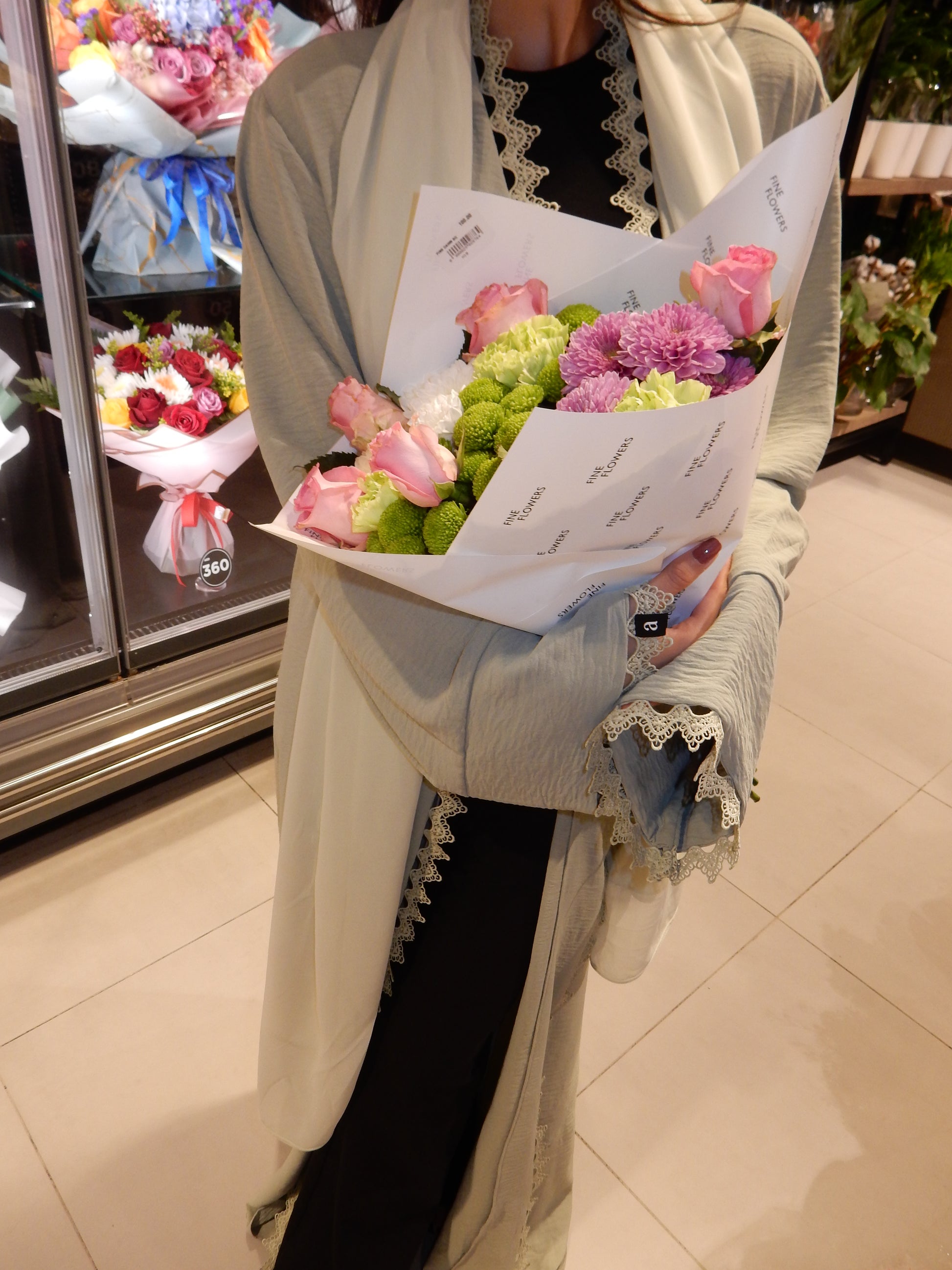 Zeitoon Lace Abaya