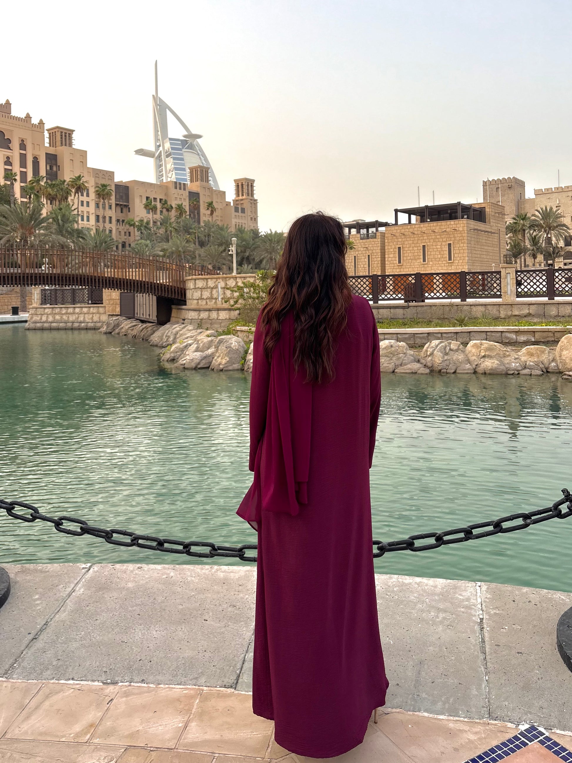 Hessa Buttoned Abaya