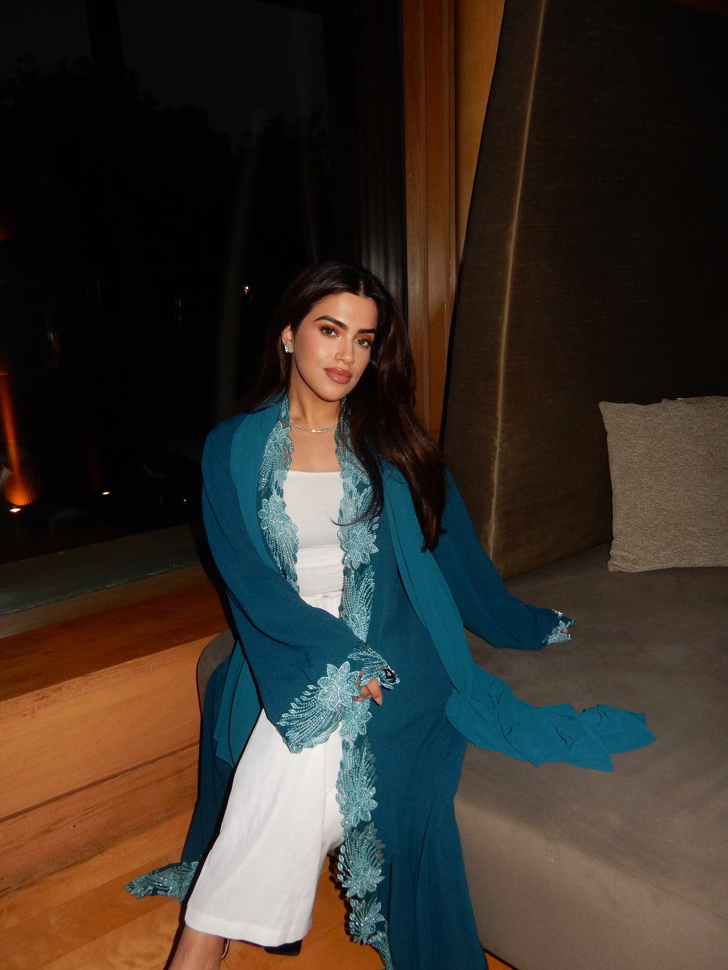 Azure Abaya