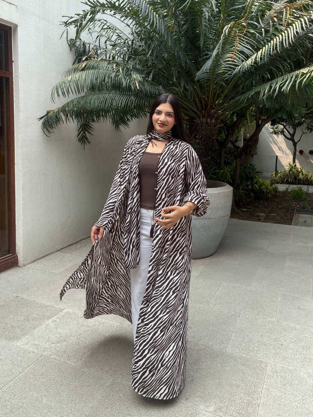 Chelsea Printed Abaya