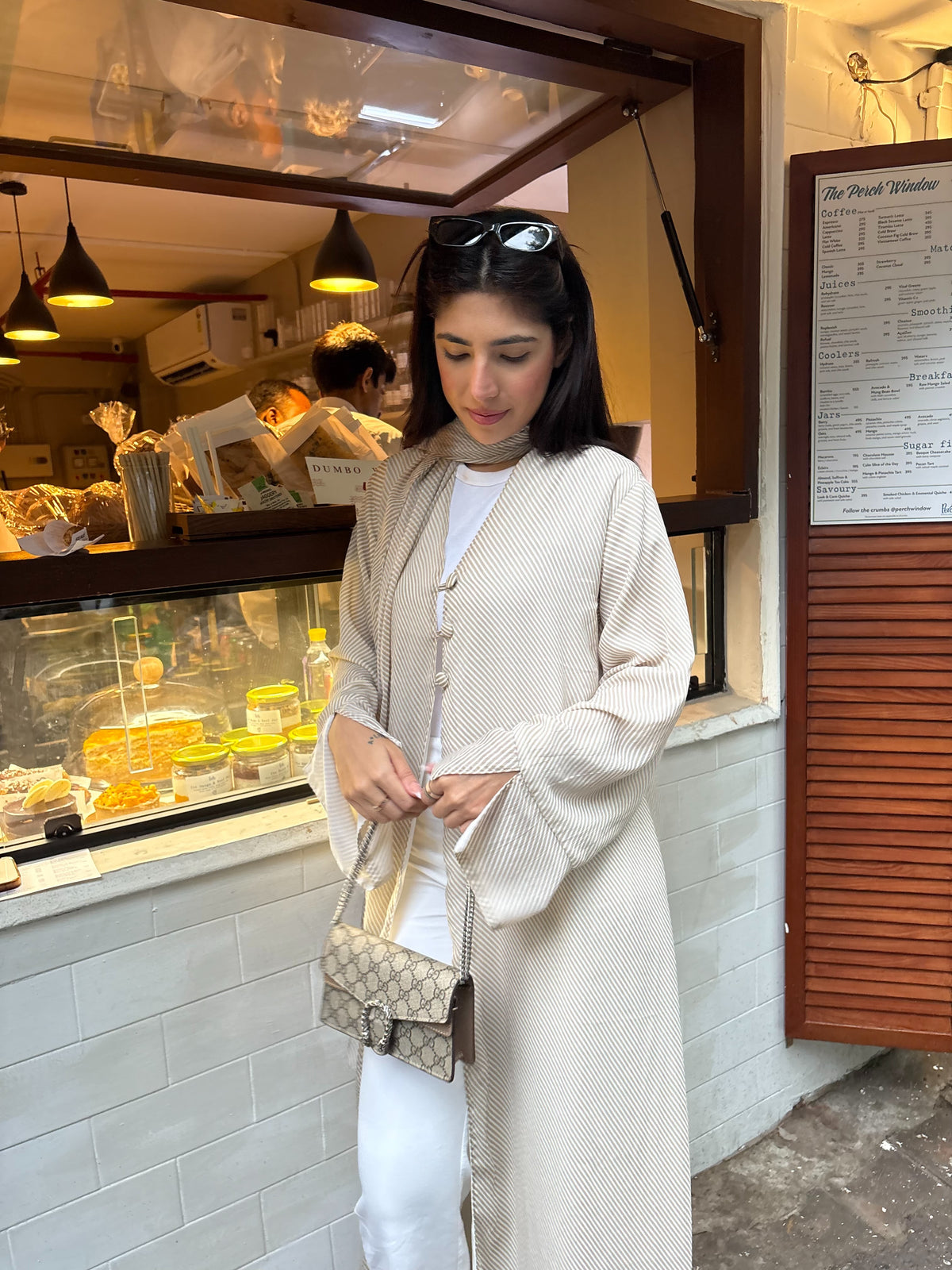 Sara Printed Abaya
