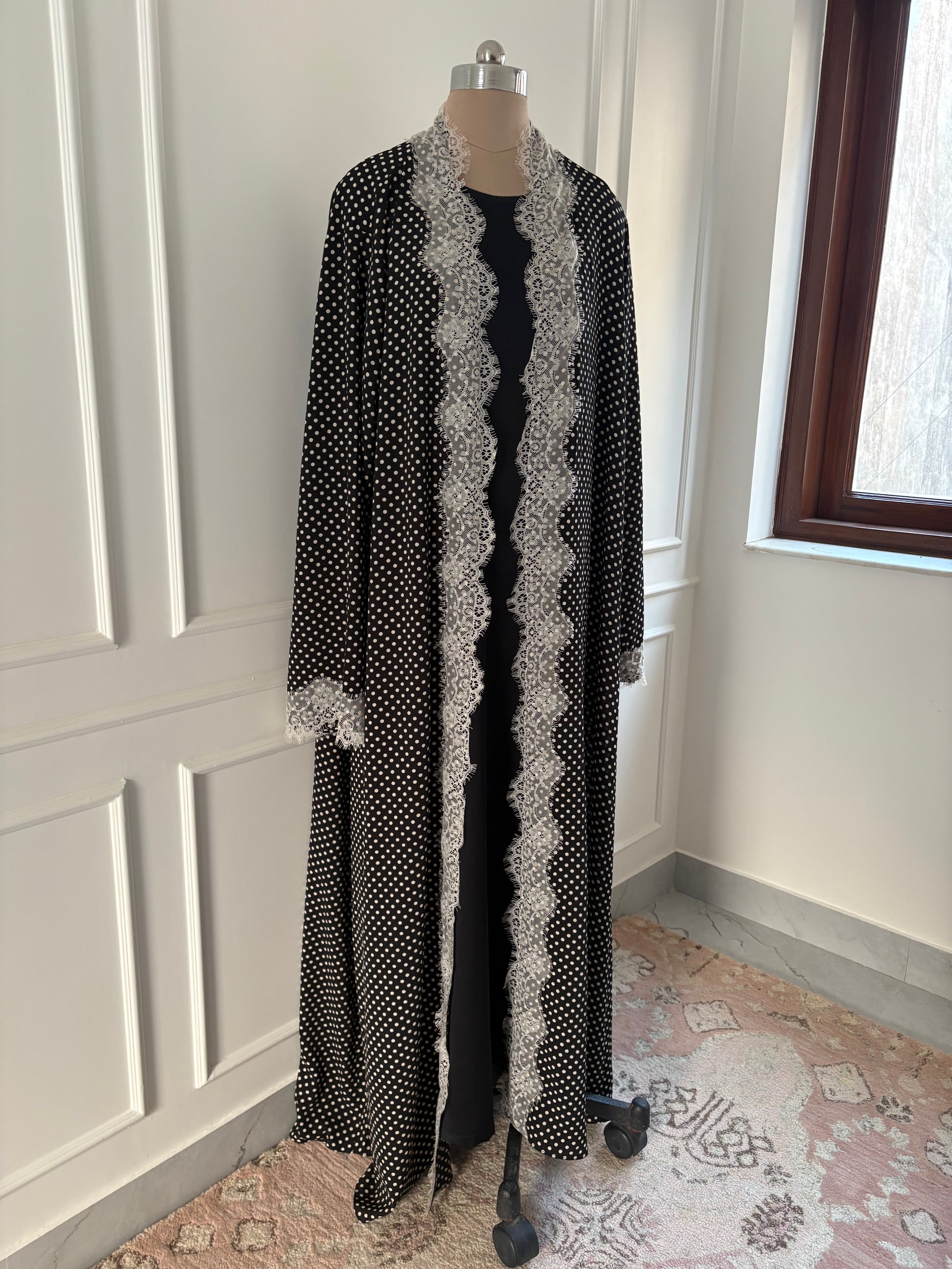 Leila Polka Dot Abaya