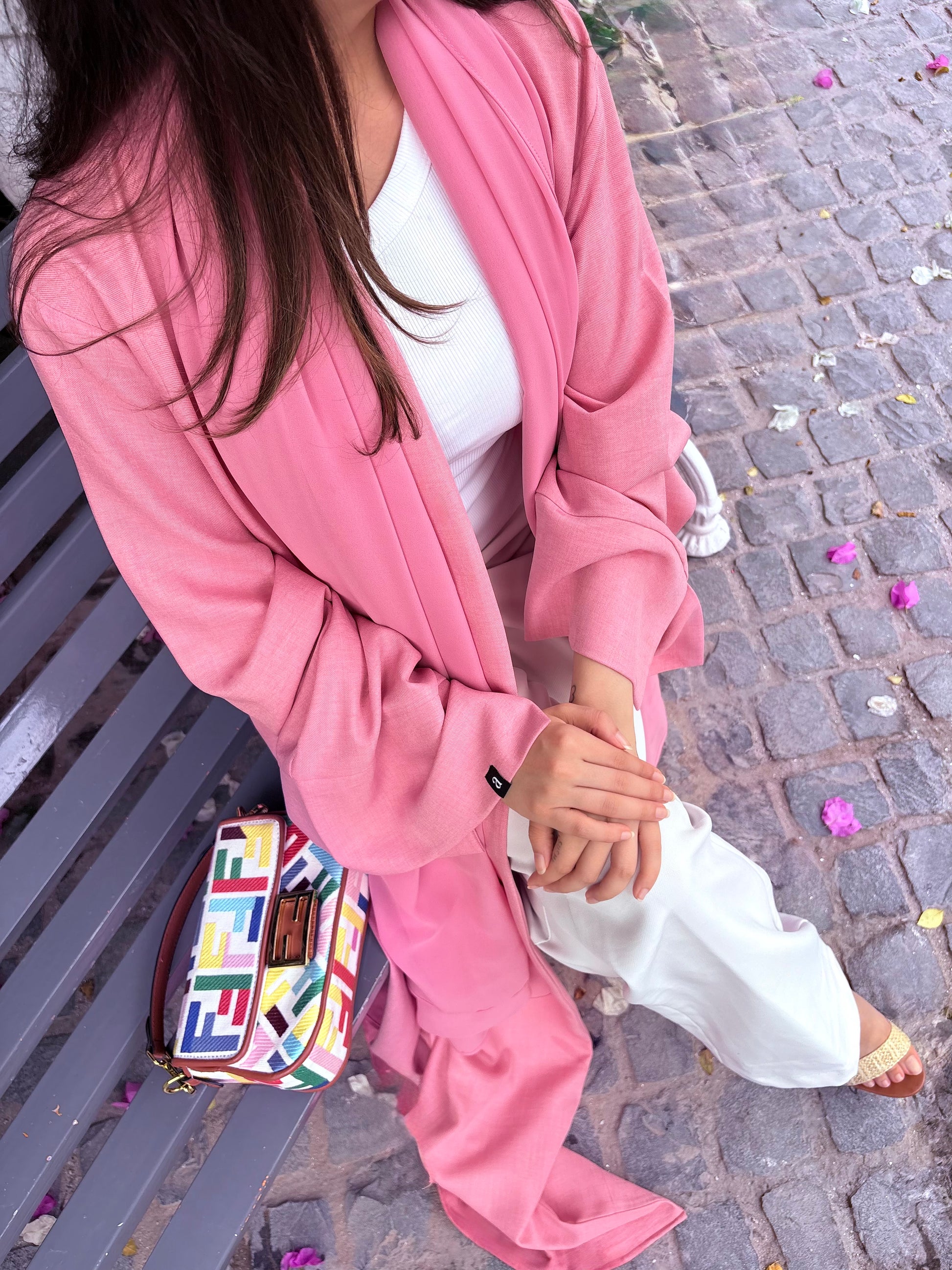 Khayal Abaya (Pink)