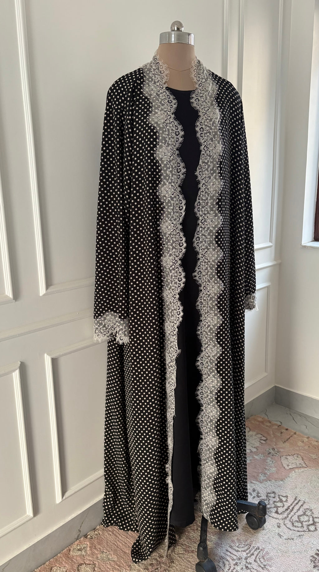 Leila Polka Dot Abaya