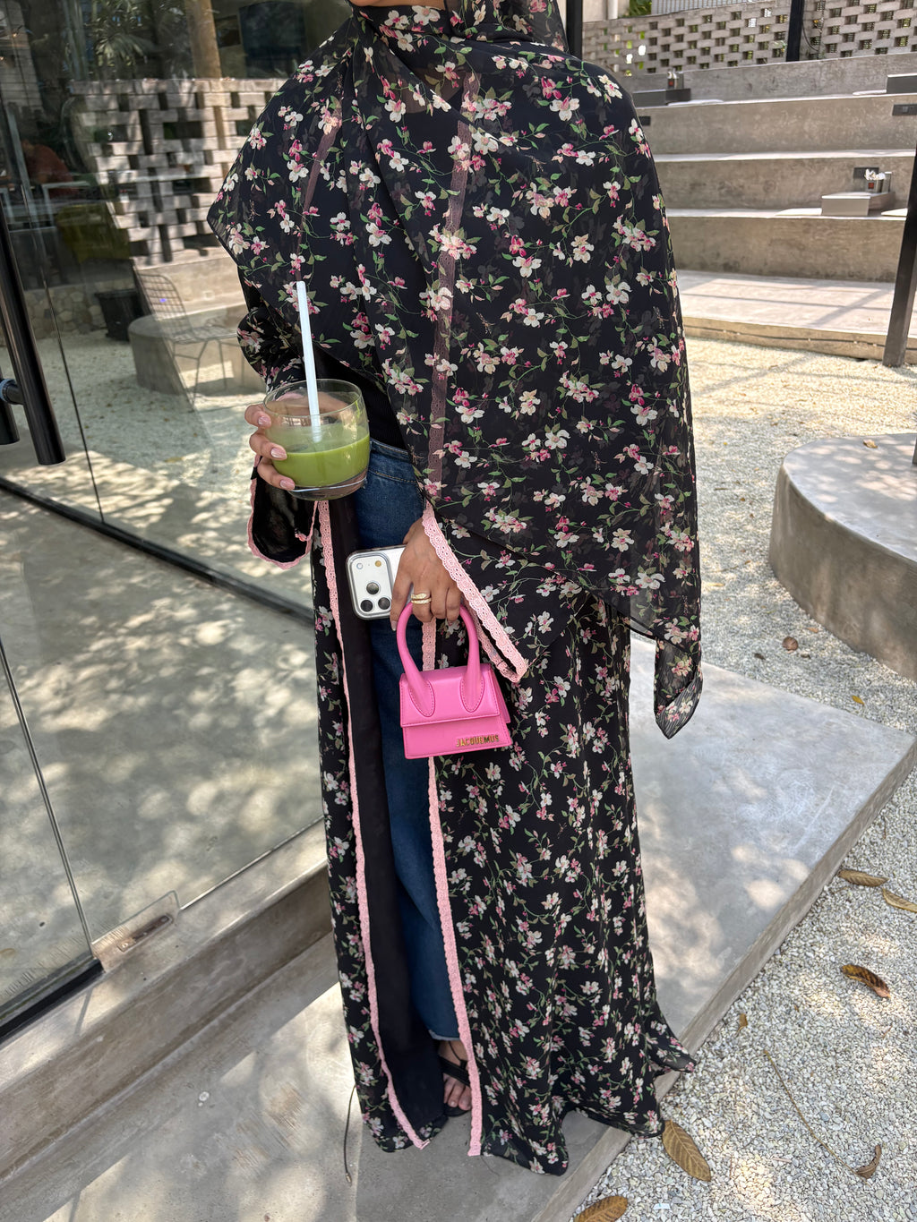 Clara Floral Abaya