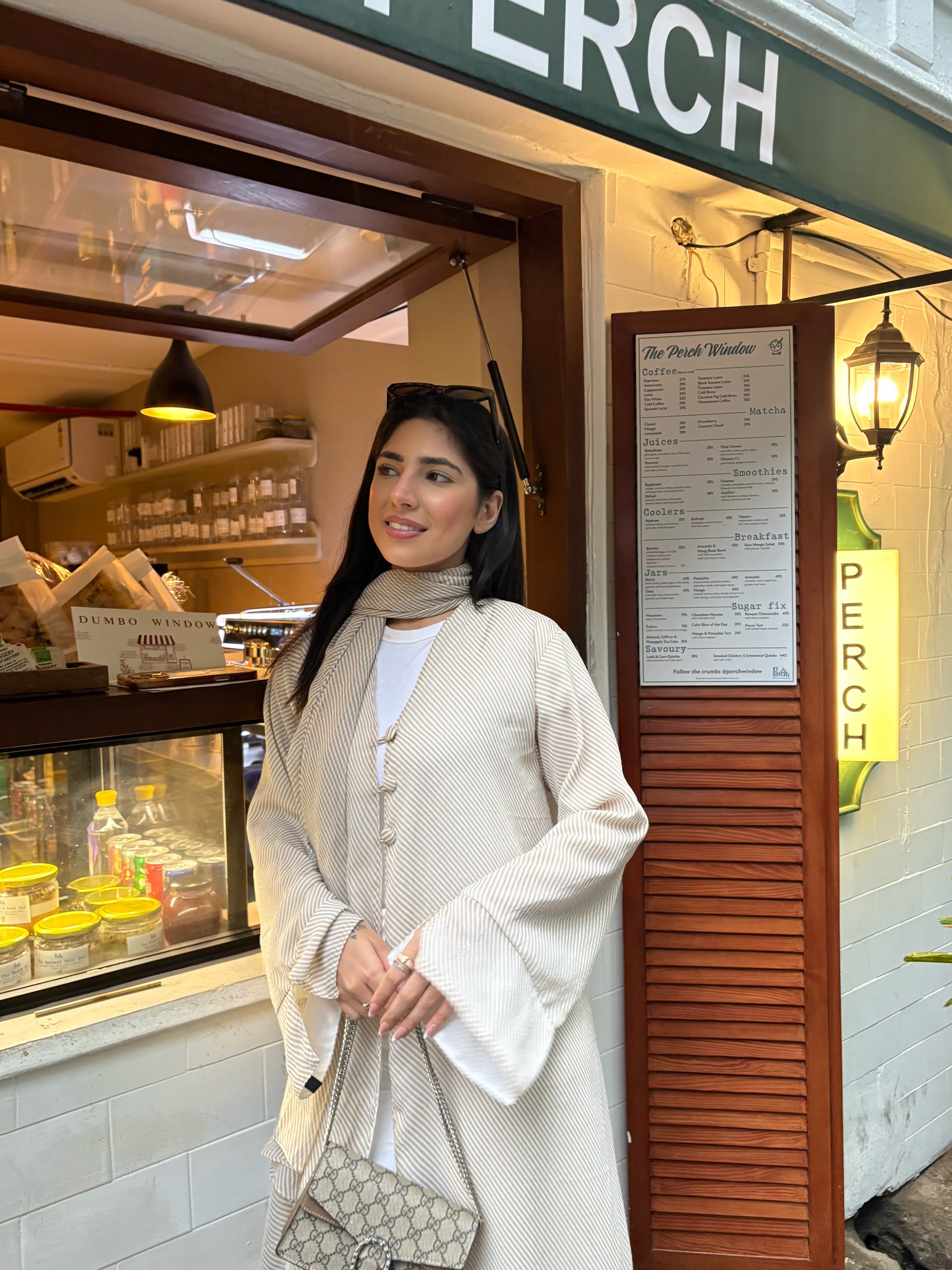 Sara Printed Abaya