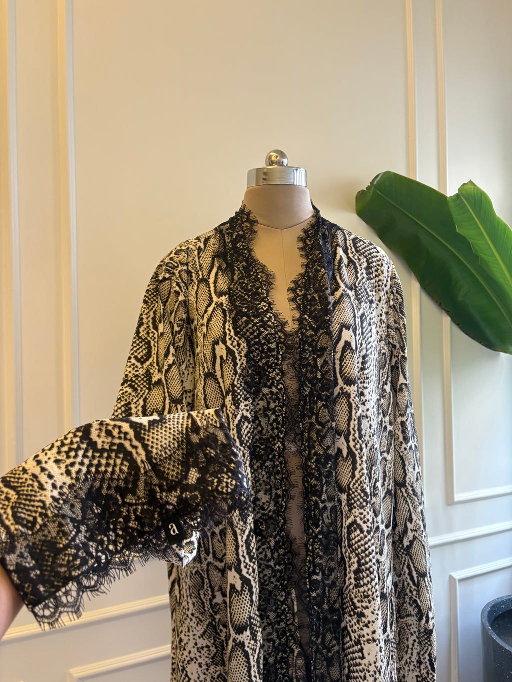 Beena Printed Abaya